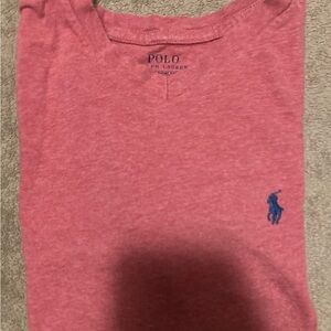 Polo by Ralph Lauren Heathered Red Tee